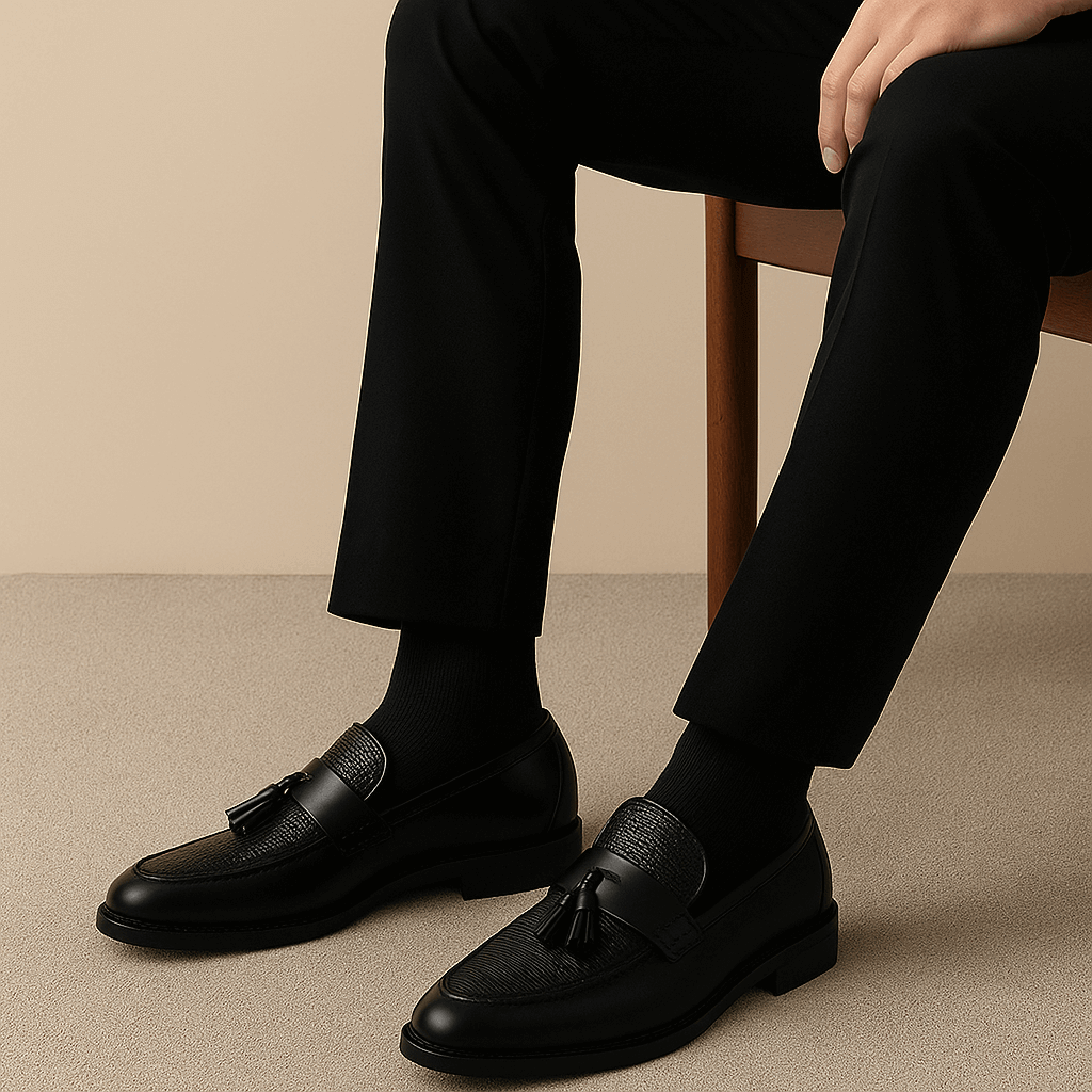 Ethan | Woven Loafers | Tassel Shoes | Formal Footwear 2
