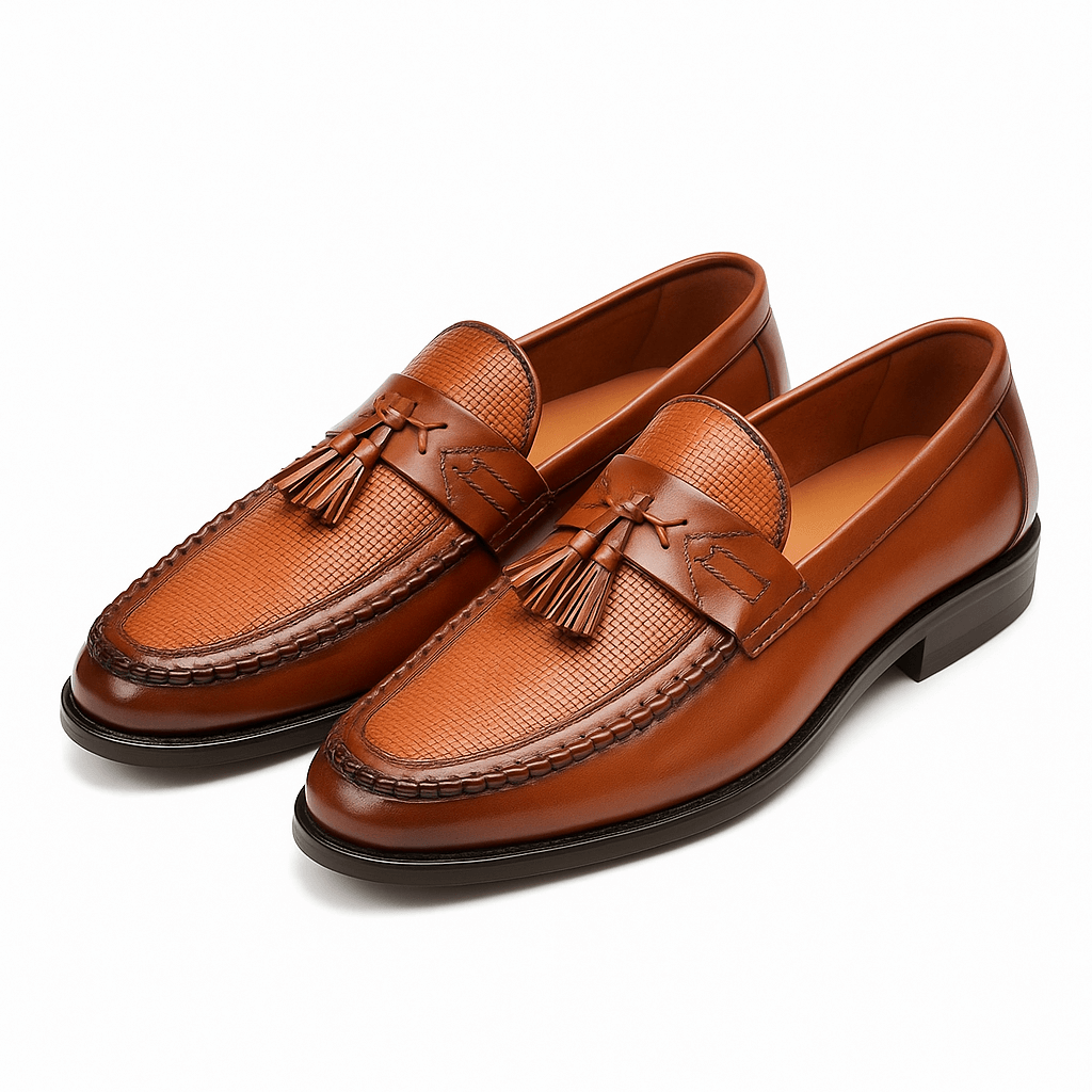 Ethan | Woven Loafers | Tassel Shoes | Formal Footwear 3