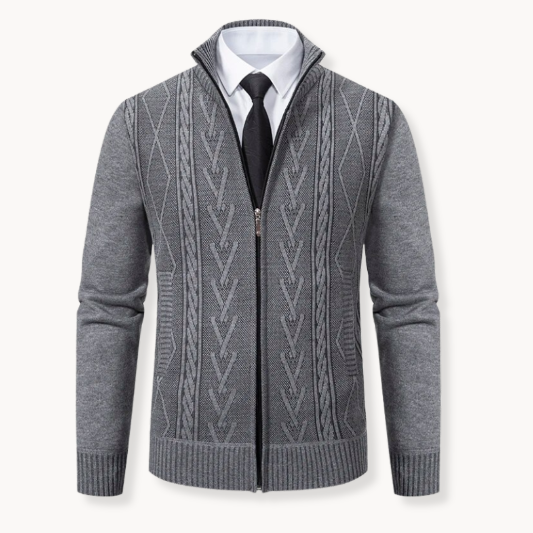 Ethan | Zip-Up Cardigan | Luxurious Comfort | Versatile Knitwear 3