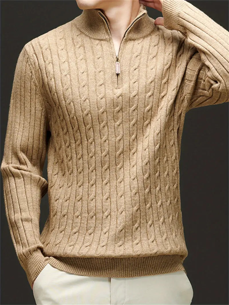 Ethan's Attire | Men's Sweater | Half Zip Sweater | Quarter Zip Sweater 7