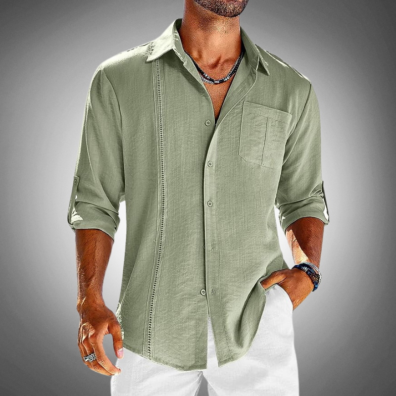 Ethan's Classic | Men's Shirt | Men's Dress Shirts | Breathable Button-Up Shirt 8