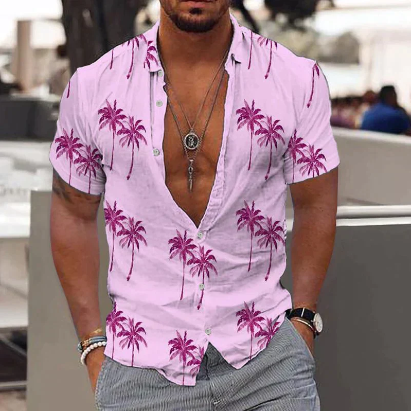 Ethan's Escape | Men's Shirt | Casual Wear | Tropical Print Shirts 0