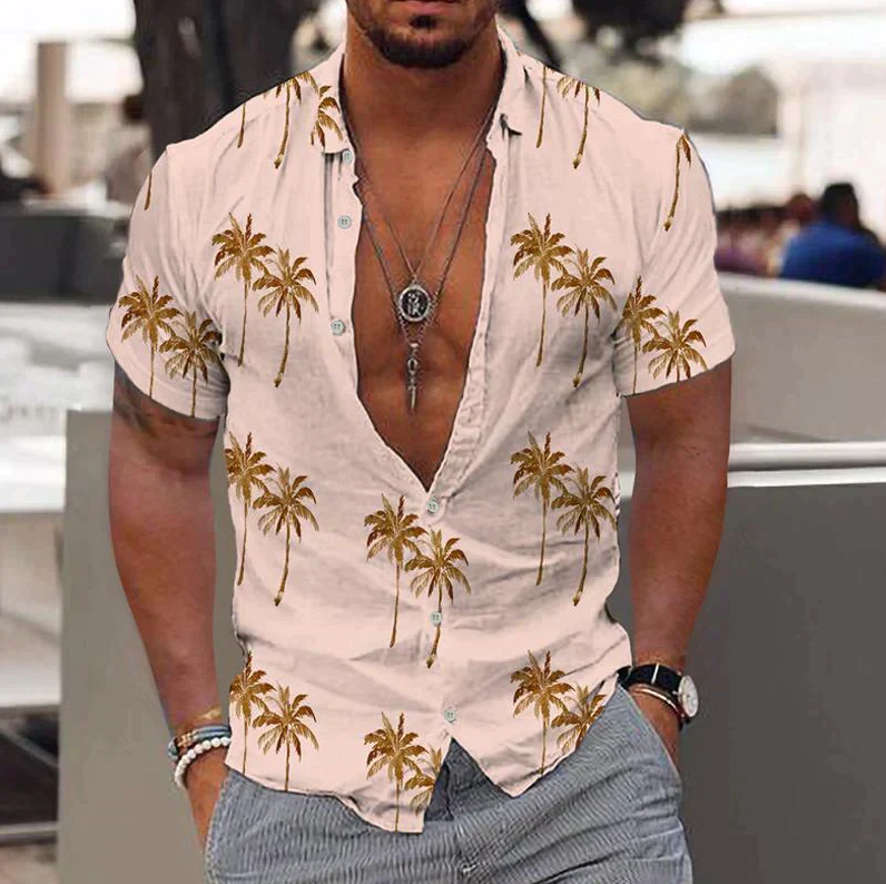 Ethan's Escape | Men's Shirt | Casual Wear | Tropical Print Shirts 1