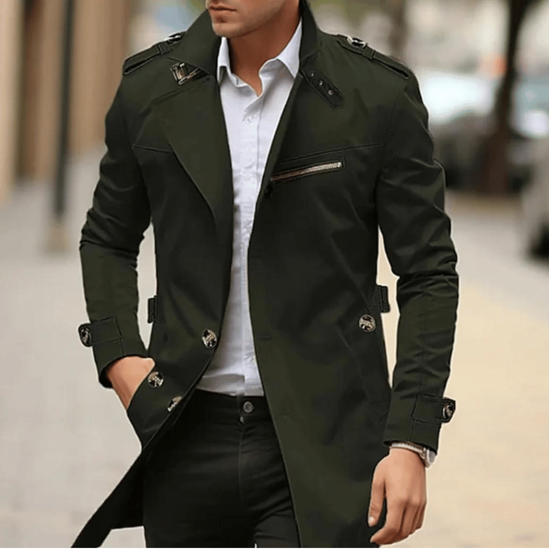 Ethan's Heritage | Trench Coat Women | Black Trench Coat | Trench Coat Men 11
