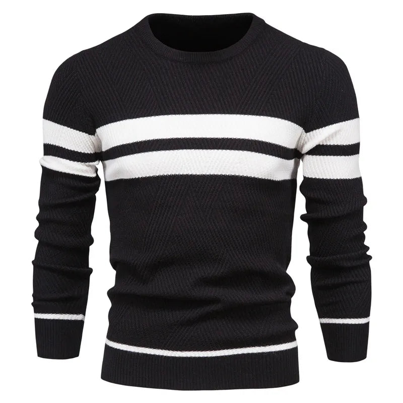 Ethan's Knitwear | Men's Sweater | Warm Wool Sweater | Classic Crew Neck Sweater 2