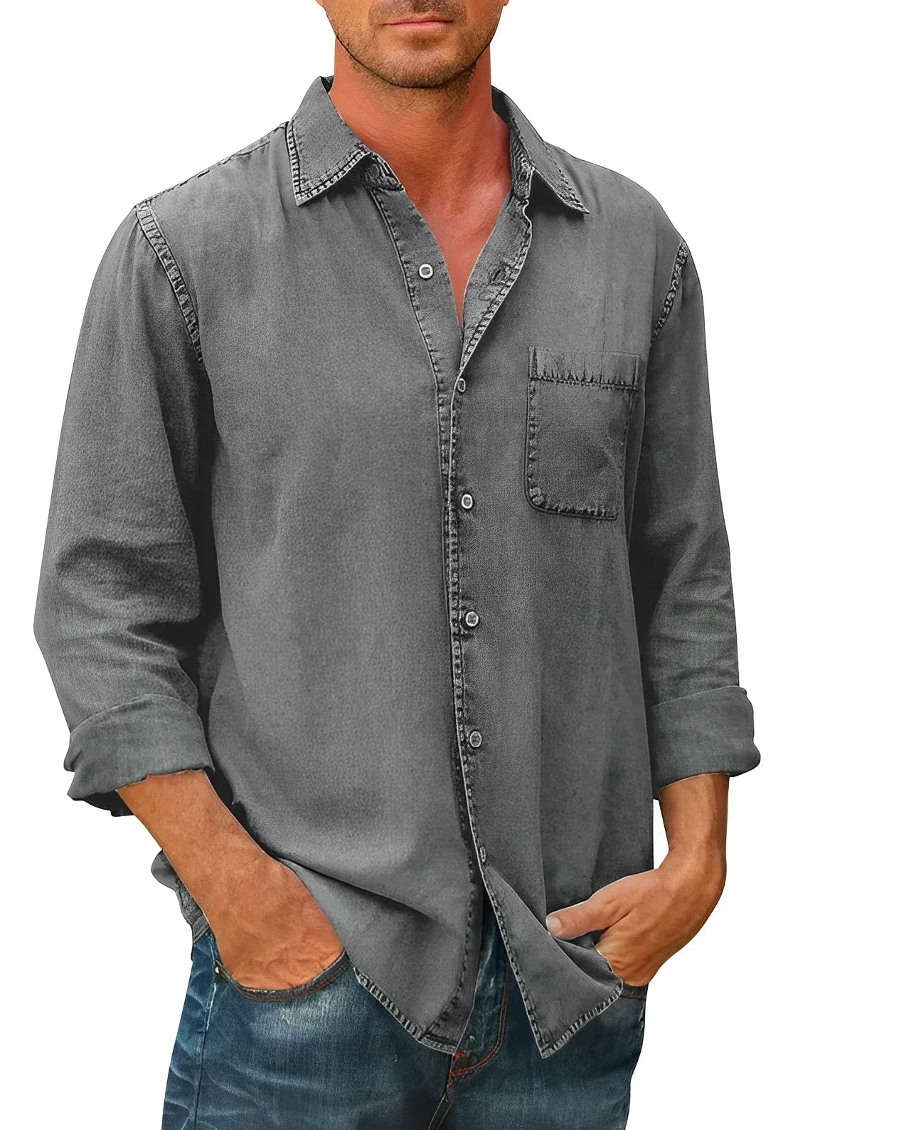 Ethan's Style | Mens Shirts | Breathable Casual Wear | Relaxed Fit Comfort 4