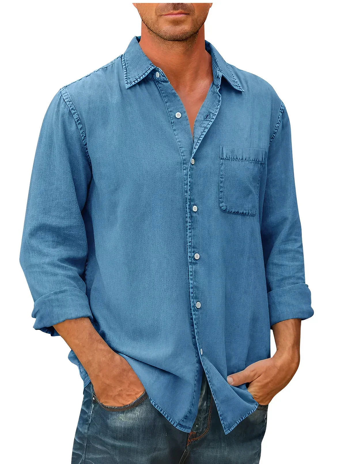 Ethan's Style | Mens Shirts | Breathable Casual Wear | Relaxed Fit Comfort 6