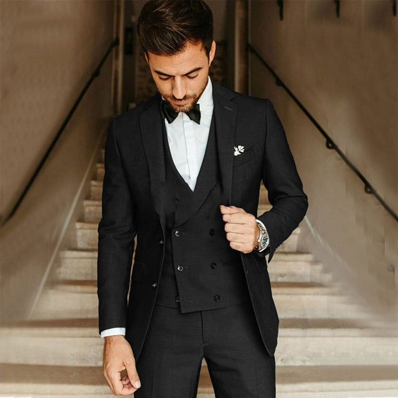 Frederick | Mens Suits | Wedding Suits For Men | Black Suit 0