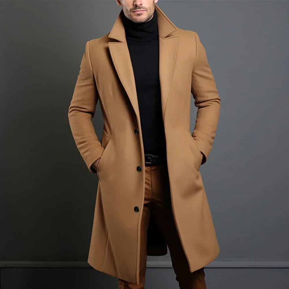 James | Classic Overcoat | Tailored Fit | Versatile Design | Warmth and Elegance 1