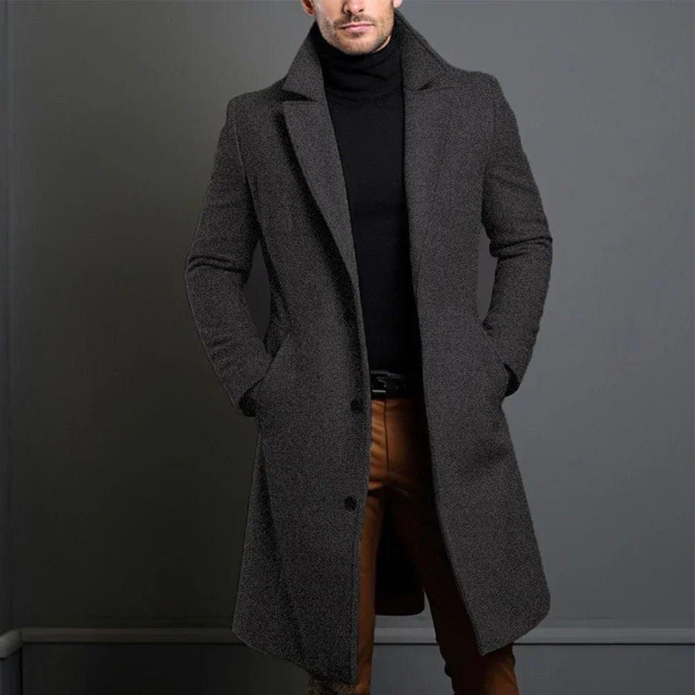 James | Classic Overcoat | Tailored Fit | Versatile Design | Warmth and Elegance 3