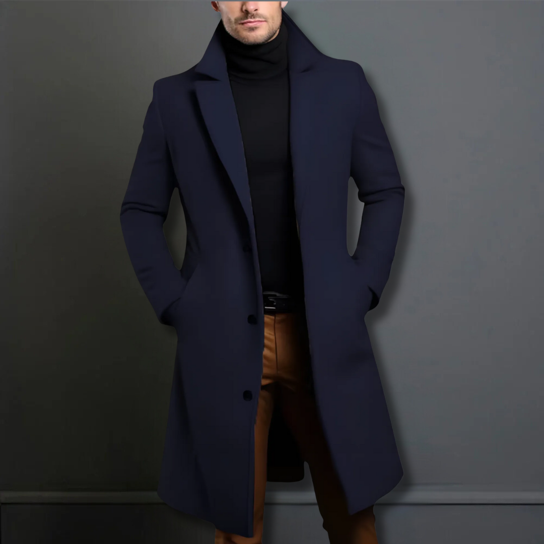 James | Classic Overcoat | Tailored Fit | Versatile Design | Warmth and Elegance 4