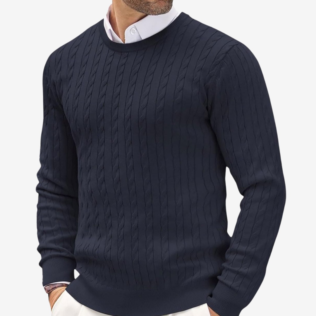 James | Luxury Sweater | Warm Knitwear | Elegant Style 0
