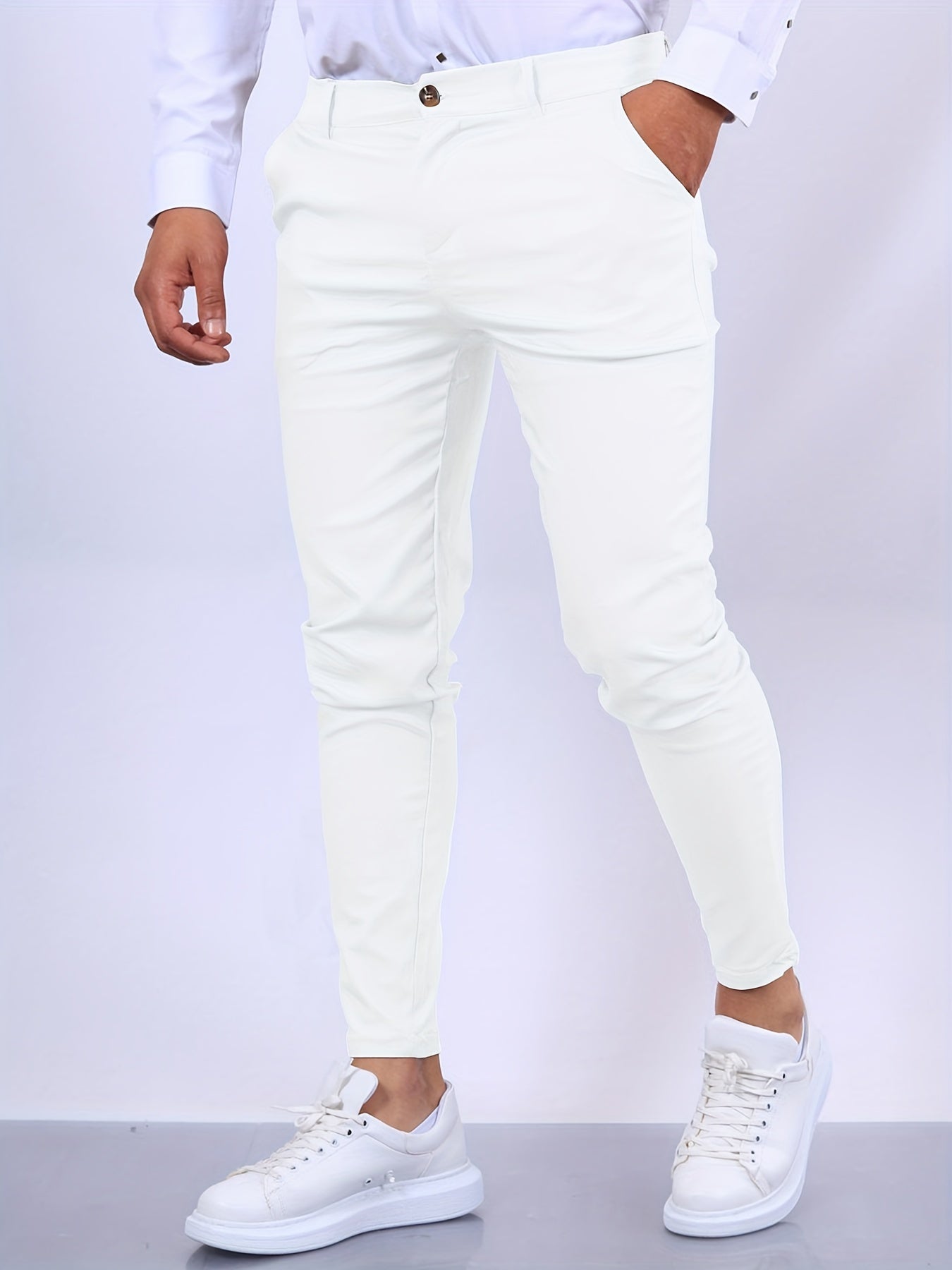 James | Slim Fit Trousers | Tailored Appearance | Versatile Style 0