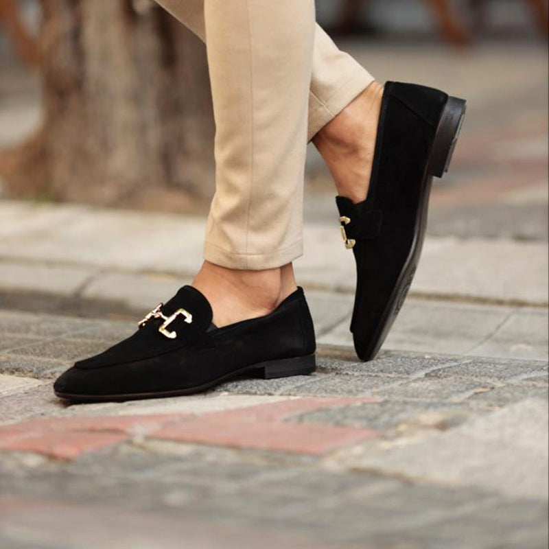 James | Suede Loafers | Horsebit Detail | Casual Footwear 1