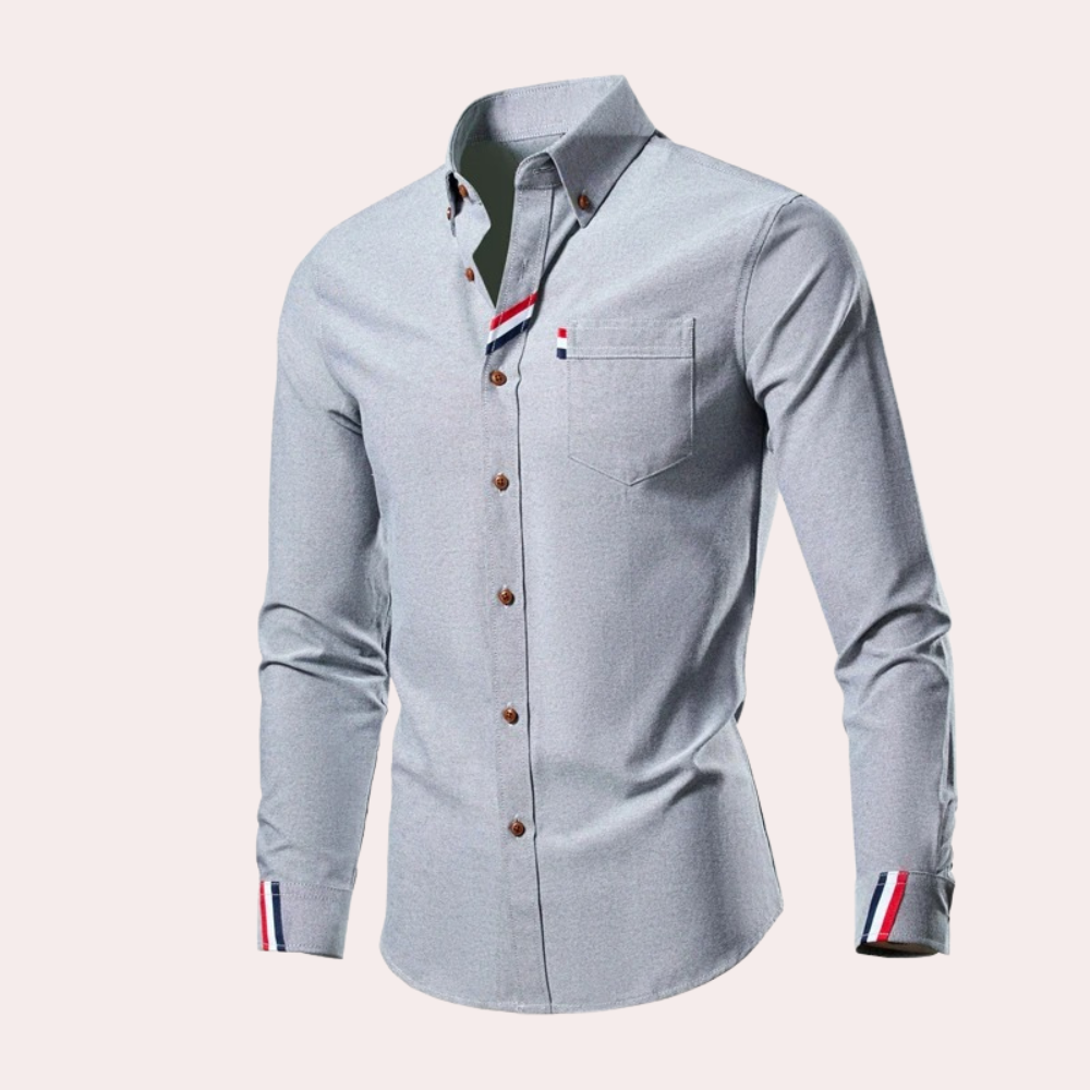 James | Tailored Dress Shirt | Breathable Fabric | Adjustable Cuffs 0