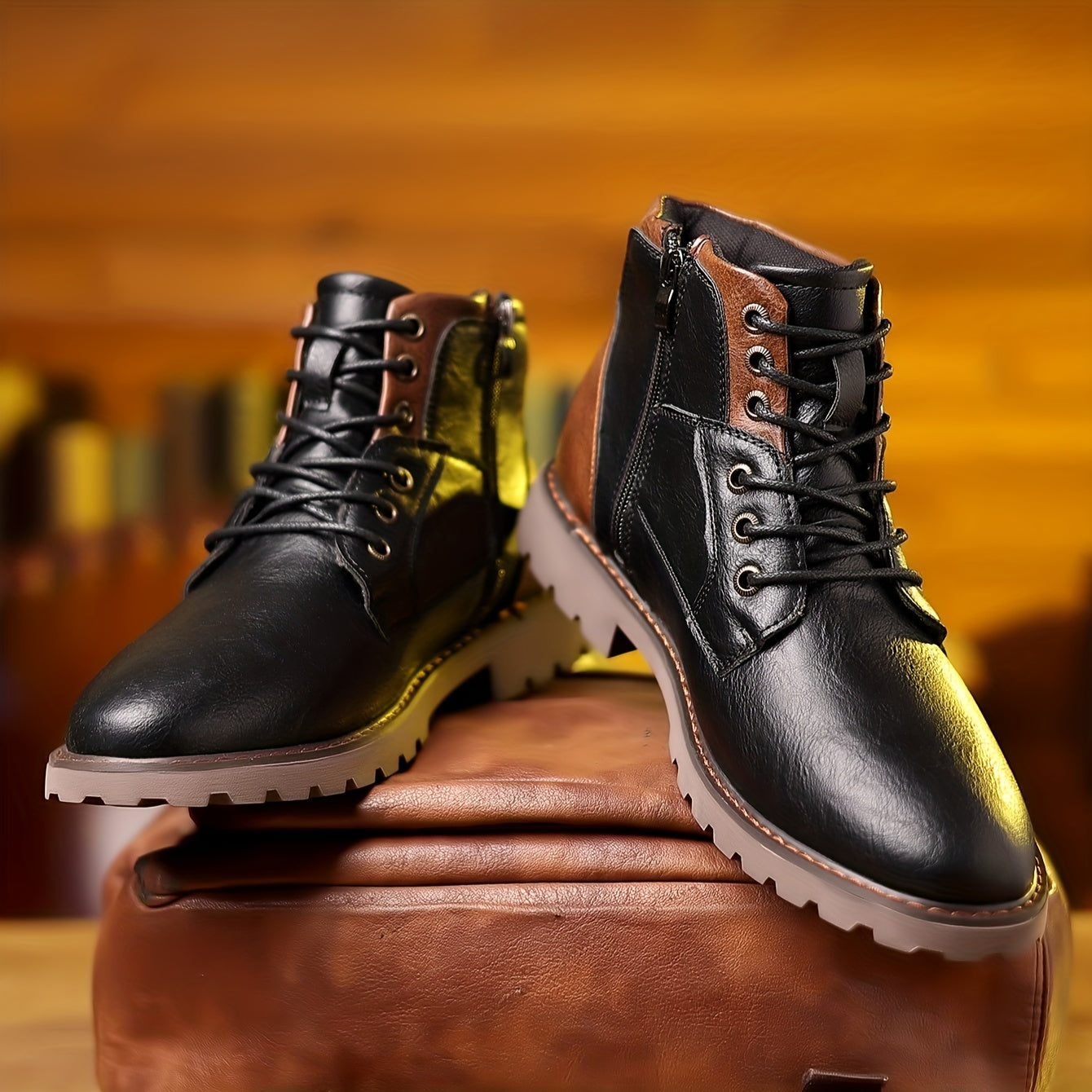 Jonathan | Men's Leather Boots | Durable Footwear | Stylish Winter Shoes | Versatile Fashion 2