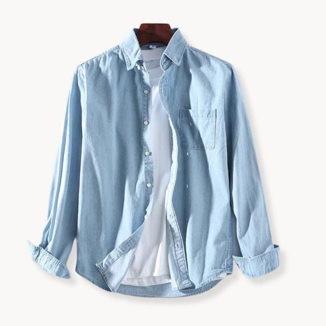 Klaus | Denim Shirt | Western Button-Up | Casual Wear 6