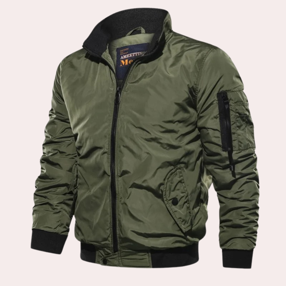 Liam | Men's Jacket | Windbreaker Outerwear | Stylish Bomber Coat 0