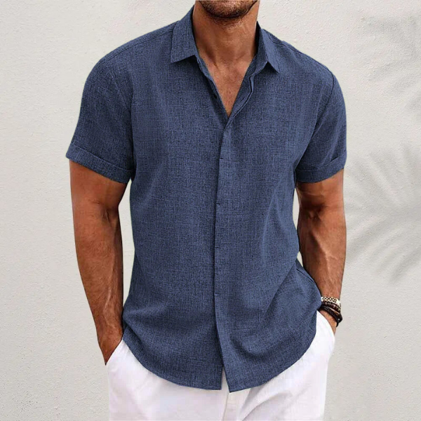 Liam | Men's Shirt | Linen Shirt | Casual Summer Style 0