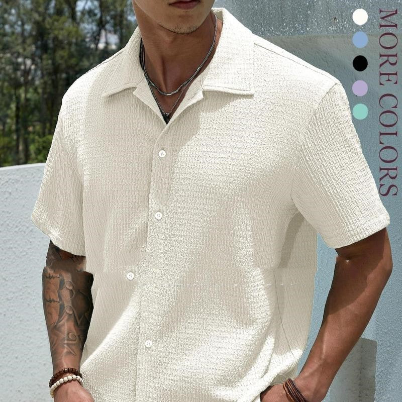 Liam | Men's Shirt | Modern Fit | Short-Sleeve Shirt 2