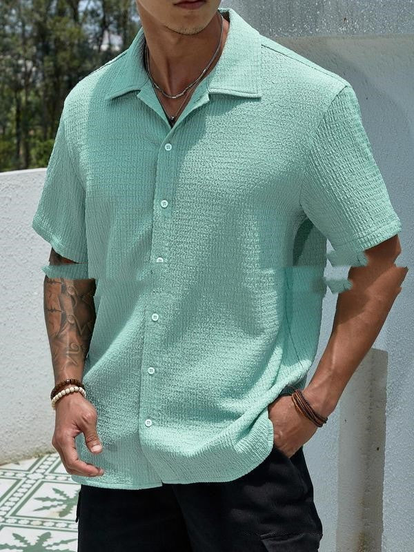 Liam | Men's Shirt | Modern Fit | Short-Sleeve Shirt 5