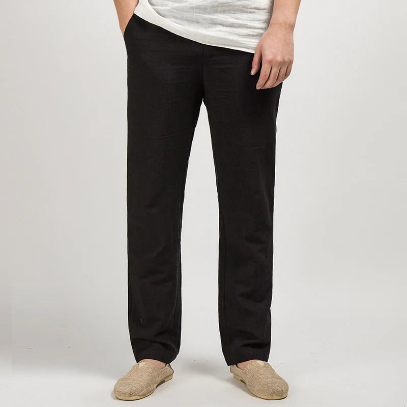 Liam | Mens Linen Trousers | Linen Pants | Linen Trousers Women 1