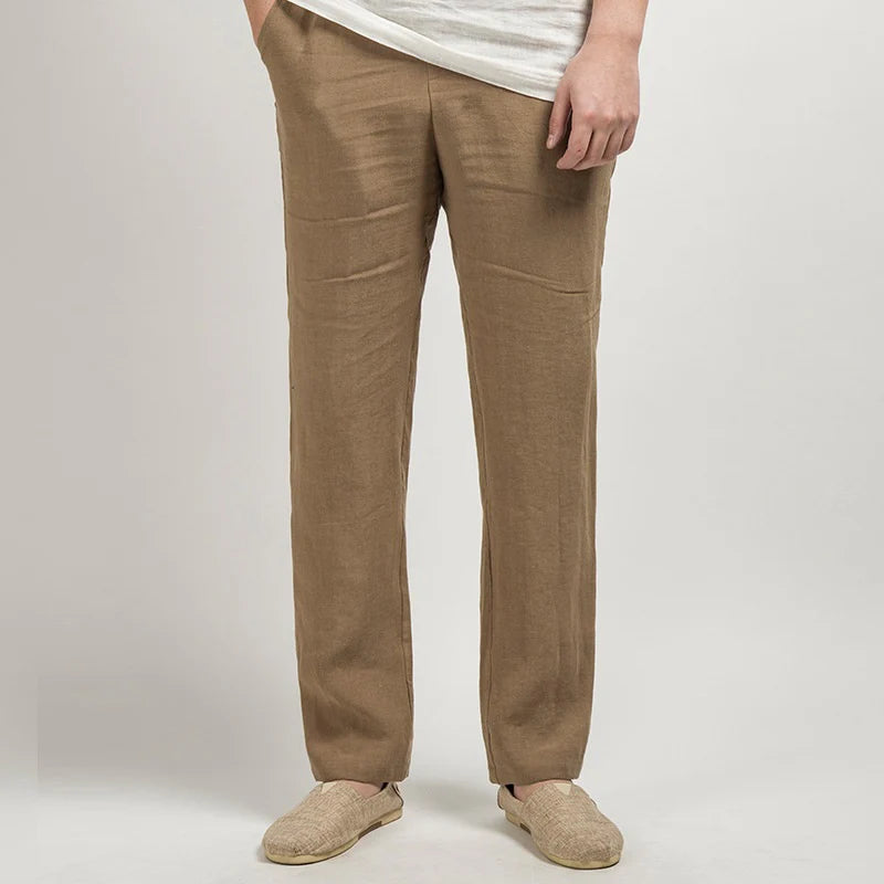 Liam | Mens Linen Trousers | Linen Pants | Linen Trousers Women 2