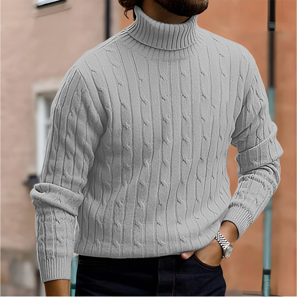 Luca | Men's Jumper | Stylish Sweatshirt | Elegant Knitwear 4
