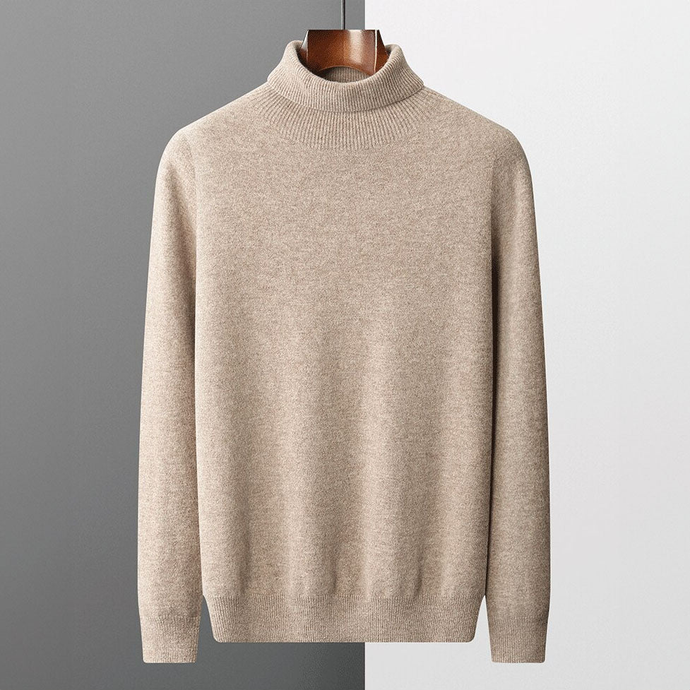 Lukas | Mens Roll Neck Jumper | Womens Black Roll Neck Jumper | Roll Neck 1
