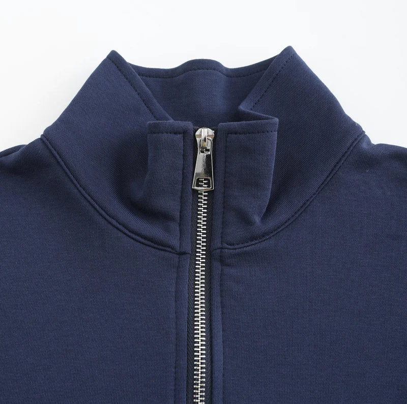 Marco | Half Zip | Casual Wear | Cotton Blend | Stylish Layering 4