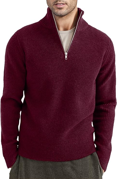 Marco | Men's Quarter Zip | Men's Pullover | Italian Style 12
