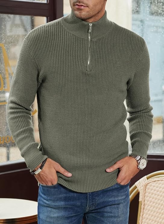 Marco | Men's Quarter Zip | Men's Pullover | Italian Style 3