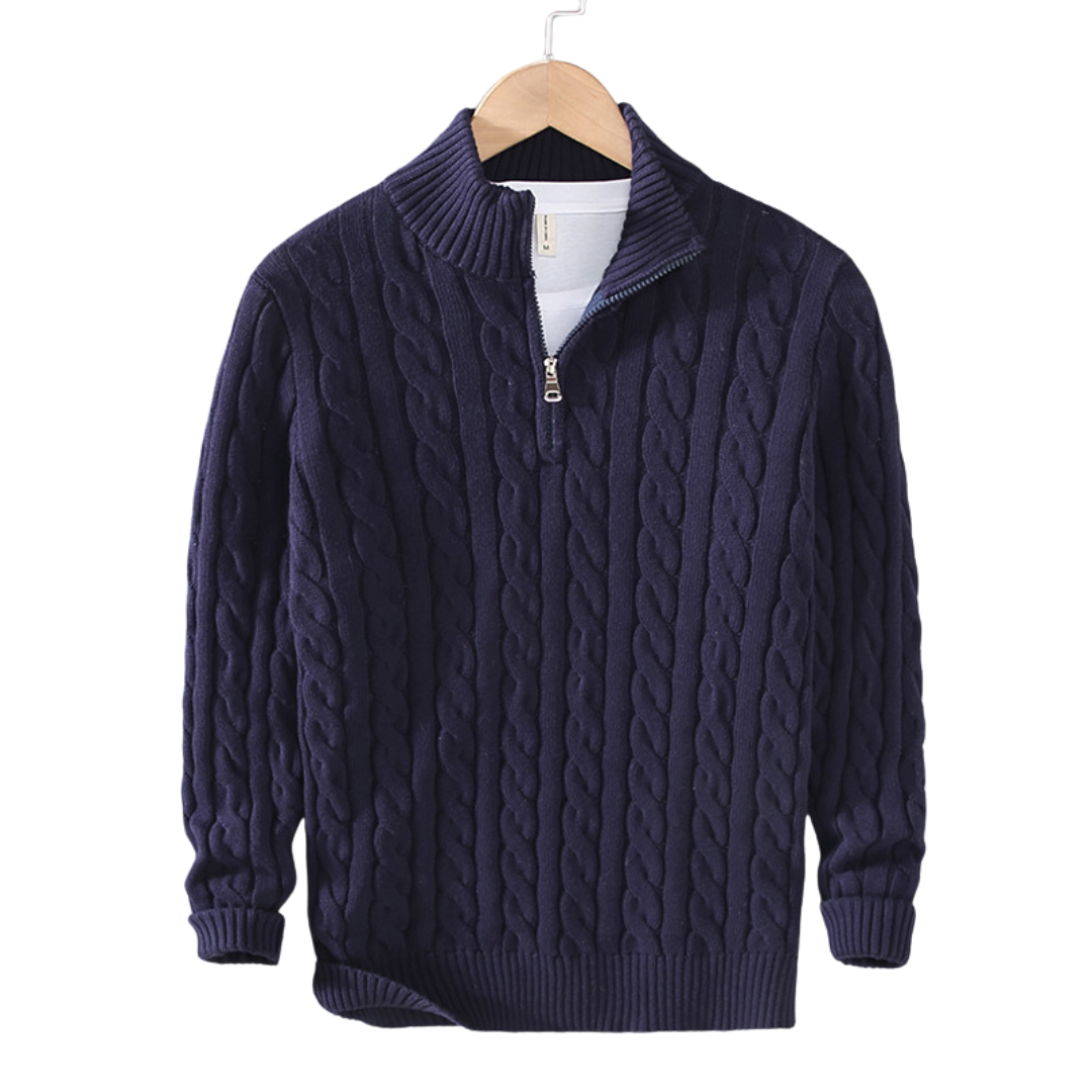 Marco | Sweater | Mens Sweaters | Stylish Half-Zip Design 3