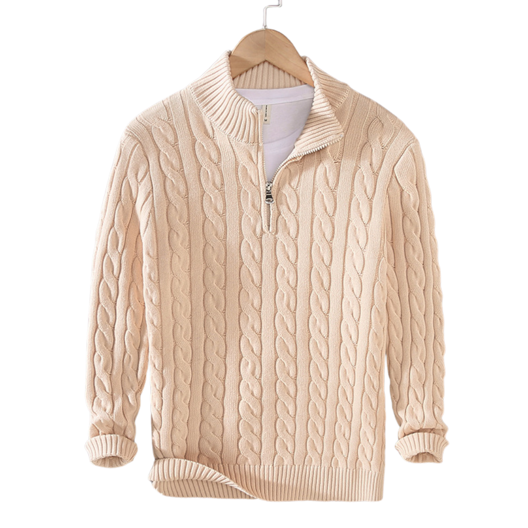 Marco | Sweater | Mens Sweaters | Stylish Half-Zip Design 4