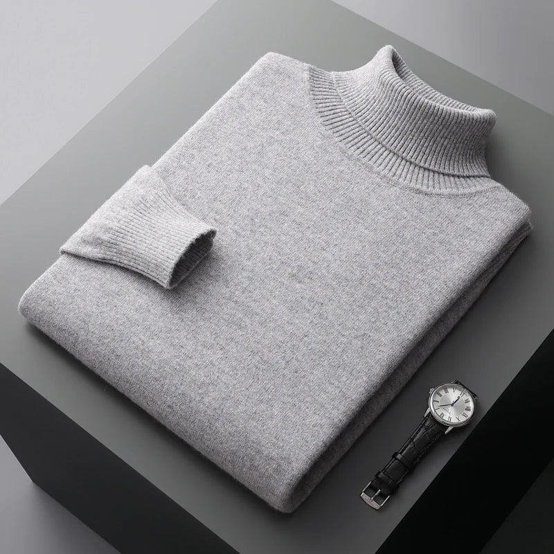 Marco | Wool Turtleneck | Premium Wool Sweater | Lightweight Comfort 0