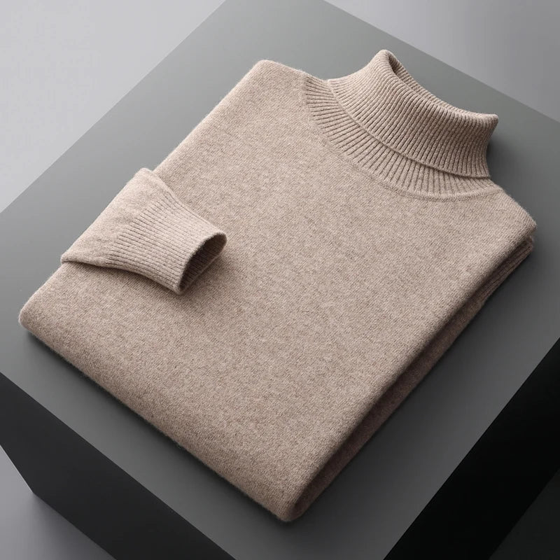 Marco | Wool Turtleneck | Premium Wool Sweater | Lightweight Comfort 1