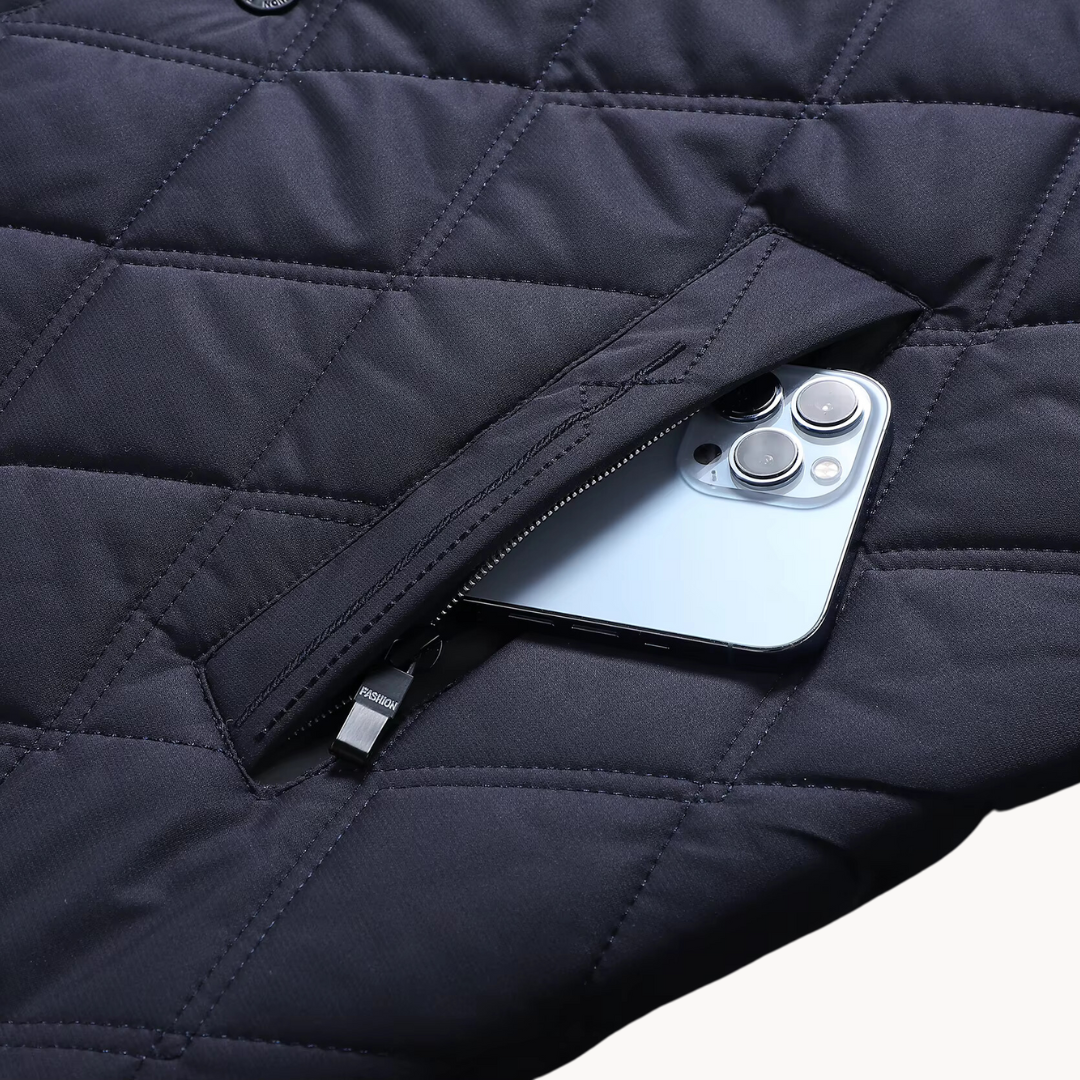 Marven | Quilted Business Coat | Windproof Outerwear | Insulated Jacket 5