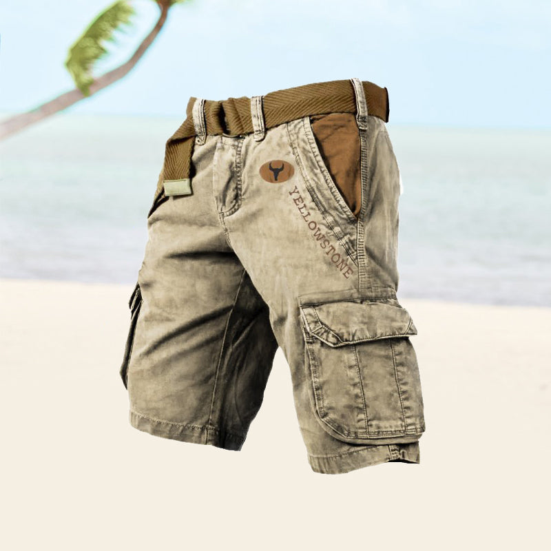 Mason | Men's Cargo Shorts | Black Cargo Shorts | Comfortable Cargo Shorts 2