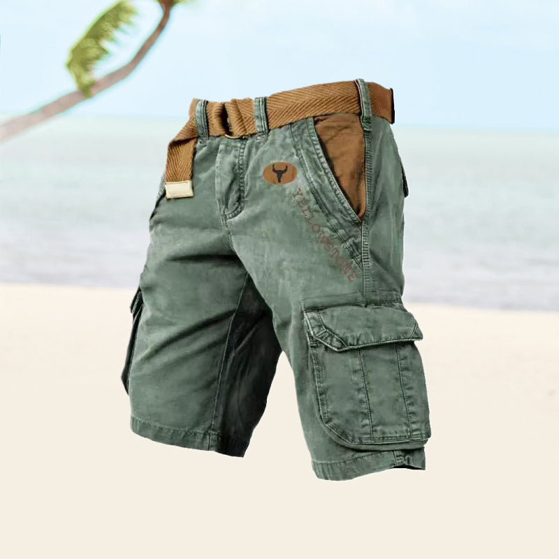 Mason | Men's Cargo Shorts | Black Cargo Shorts | Comfortable Cargo Shorts 3