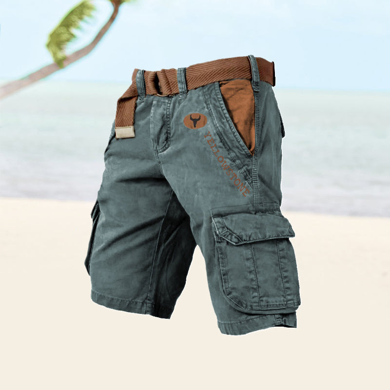 Mason | Men's Cargo Shorts | Black Cargo Shorts | Comfortable Cargo Shorts 4