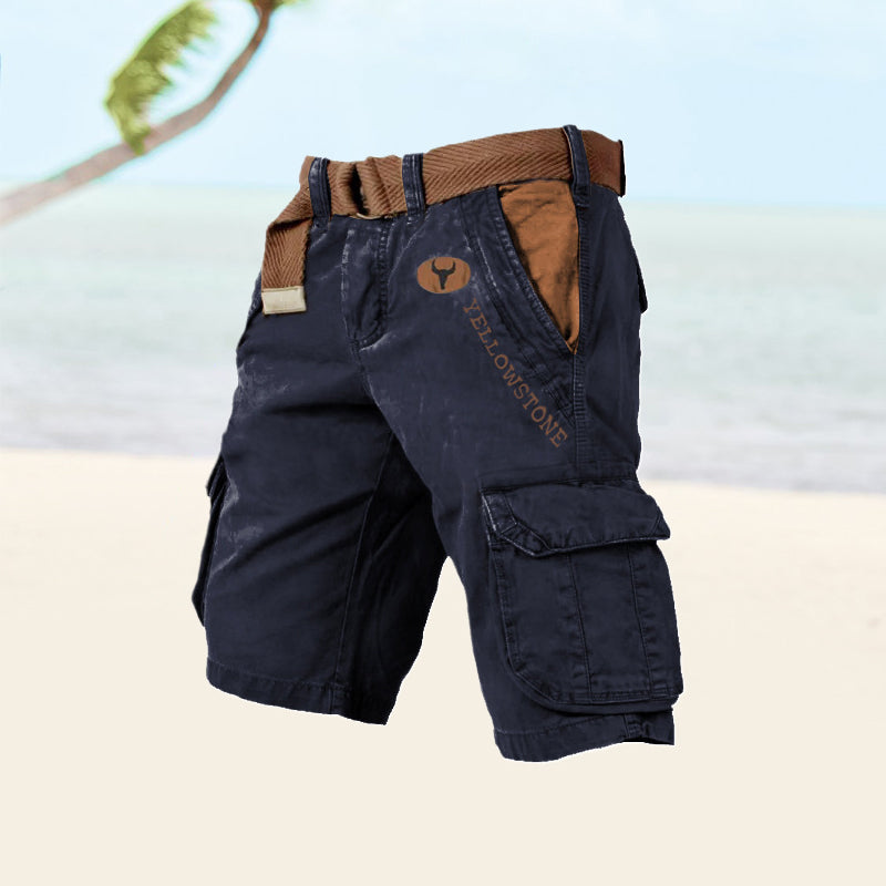 Mason | Men's Cargo Shorts | Black Cargo Shorts | Comfortable Cargo Shorts 5
