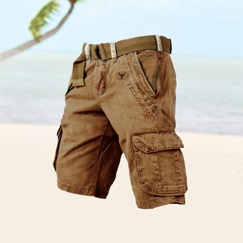 Mason | Men's Cargo Shorts | Black Cargo Shorts | Comfortable Cargo Shorts 6