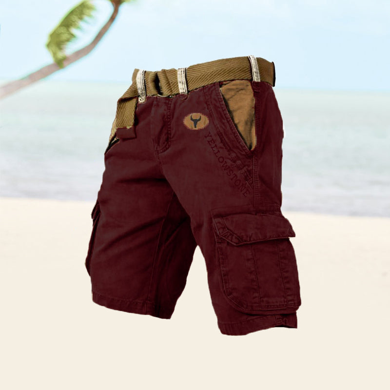 Mason | Men's Cargo Shorts | Black Cargo Shorts | Comfortable Cargo Shorts 7