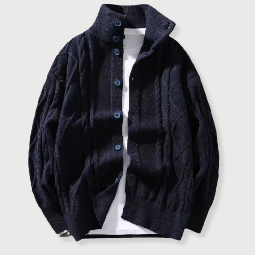 Maxwell | Men's Waistcoat | Waistcoat | Stylish Cable Knit Design 2