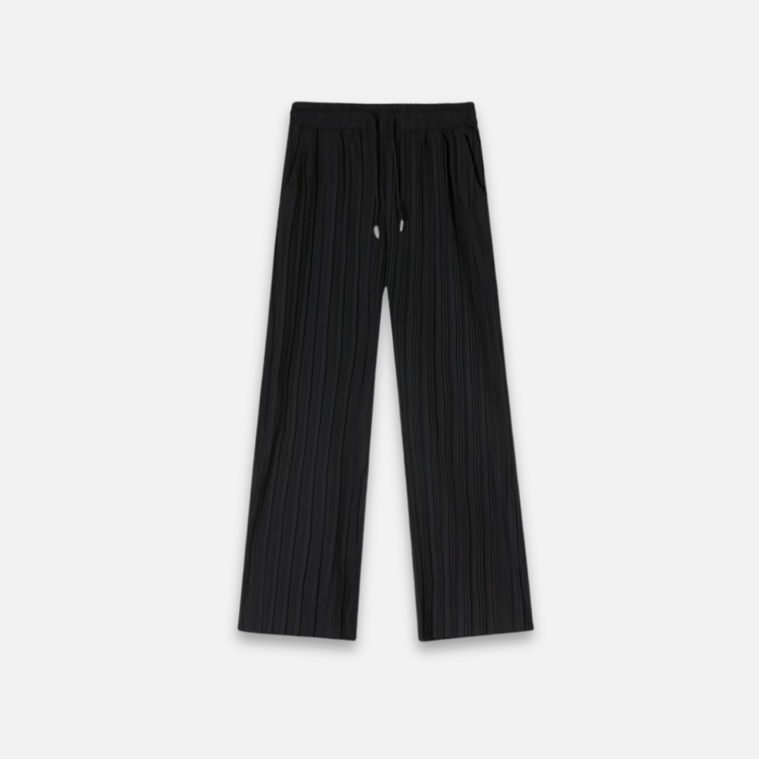 Maxwell | Relaxed Fit Trousers | Pleated Design | Comfortable Movement 0