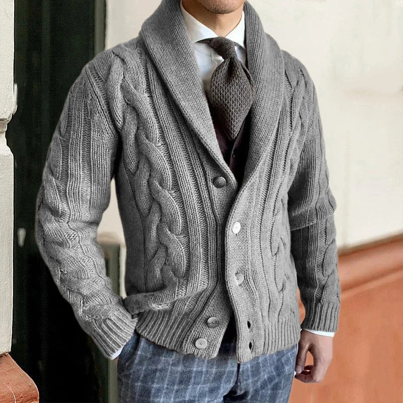 Rasmus | Men's Cardigan | Mens Zip Up Cardigan | Stylish Casual Cardigan 1