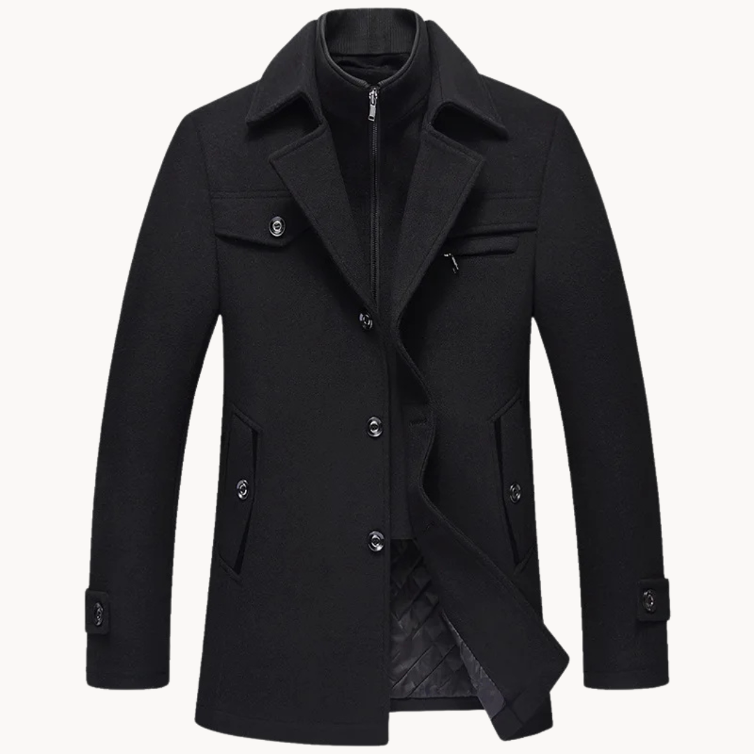 Vance | Wool Blend Coat | Timeless Elegance | Modern Versatility 0