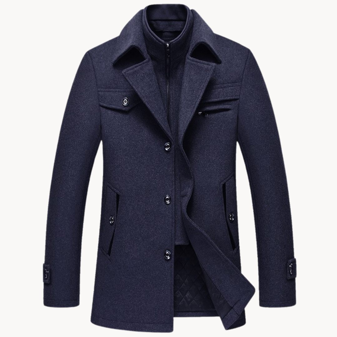 Vance | Wool Blend Coat | Timeless Elegance | Modern Versatility 3