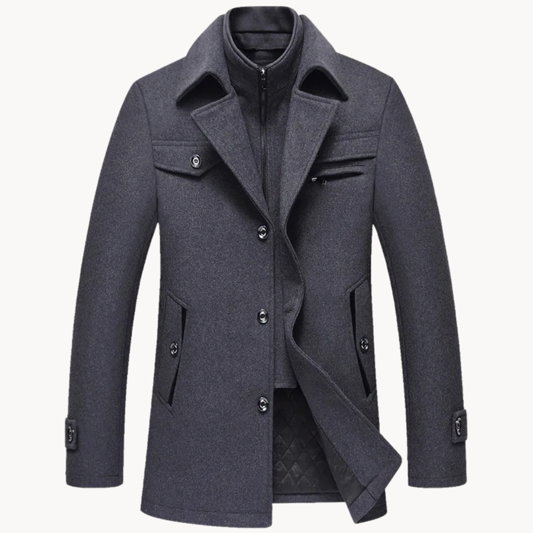 Vance | Wool Blend Coat | Timeless Elegance | Modern Versatility 4
