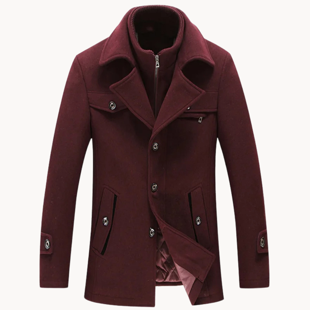 Vance | Wool Blend Coat | Timeless Elegance | Modern Versatility 6